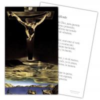 Estampa Cristo Crucificado 7 x 11 cm (P25.)