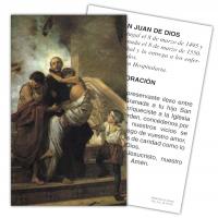 Estampa Juan de Dios 7 x 11 cm (P25)