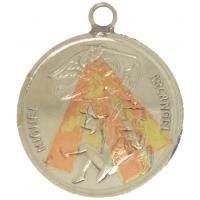 Medalla San Benito 3 Metales con Tetragramaton 3.5 cm. (Amuleto) (HAS)
