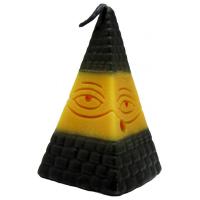 Vela Forma Piramide Corta Envidia - Maleficios 13 cm (Simple)