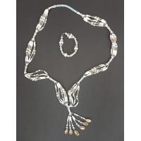 Collar Santeria Mazo Obatala con Ilde mazo (100/20 cm)