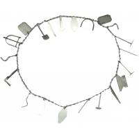 Collar Santeria para caldero Metal Achaba (boca 20 a 30 cm) (21 Herramientas)