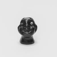 Sant. Eleggua de bolsillo negro Sonriente (5 x 4 cm Aprox.)