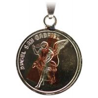 Amuleto Arcangel Gabriel con Tetragramaton 3.5 cm