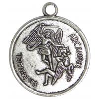 Amuleto Arcangel Miguel con Tetragramaton 2.5 cm (Con Oracion)