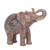 Elefante Resina Color Marron 25 x 10 x 21 cm 