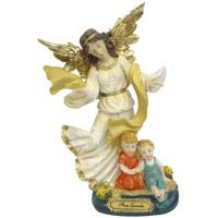Imagen Angel de la Guarda 21 cm (Niños Derecha) Acabado oro (Resina)
