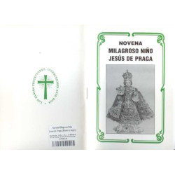 Novena Milagroso Niño Jesus de Praga (Blanco y negro) (Has)