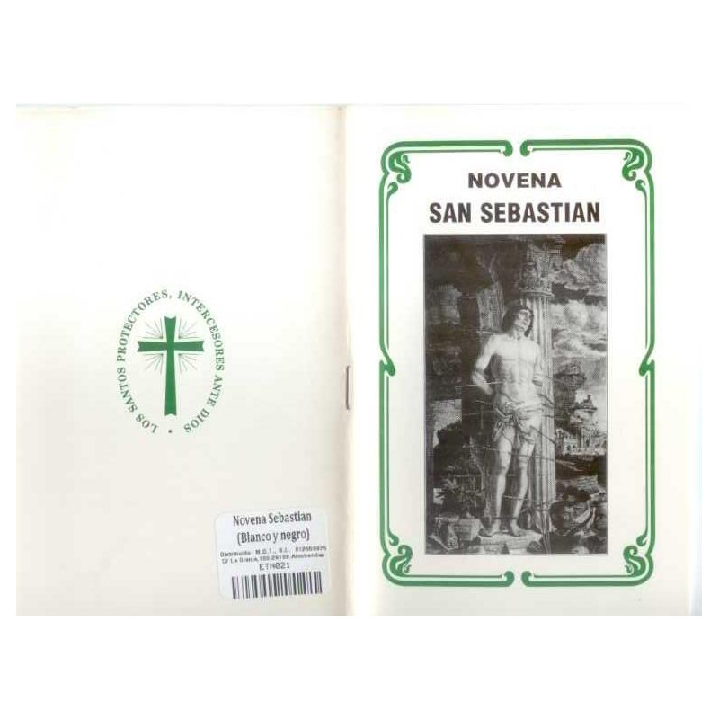 Novena Sebastian (Blanco y negro) (Has)