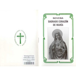 Novena Sagrado Corazon de Maria  (Blanco y negro) (Has)