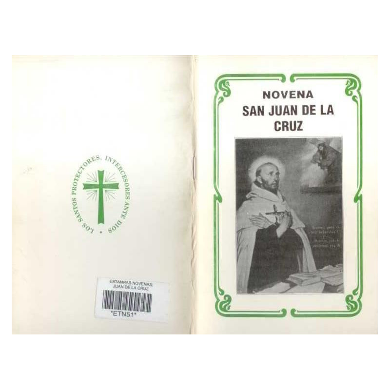 Novena Juan de la Cruz (Blanco y negro) (Has)
