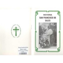 Novena Francisco de Sales (Blanco y negro) (Has)