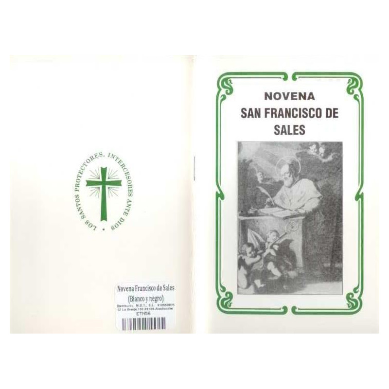 Novena Francisco de Sales (Blanco y negro) (Has)