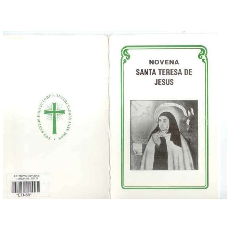 Novena Teresa de Jesus (Blanco y negro) (Has)