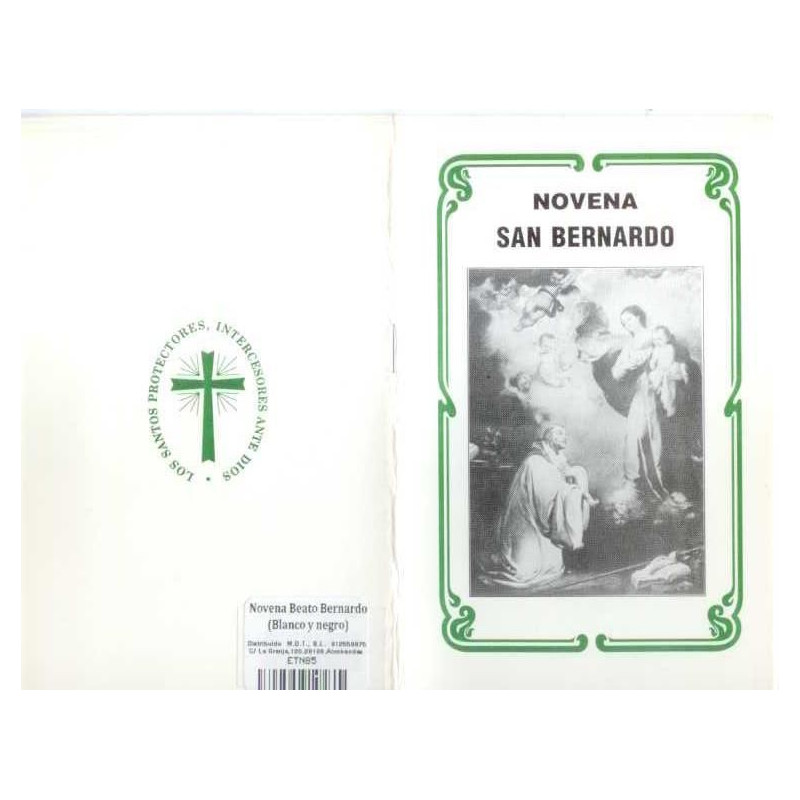 Novena Beato Bernardo (Blanco y negro) (HAS)