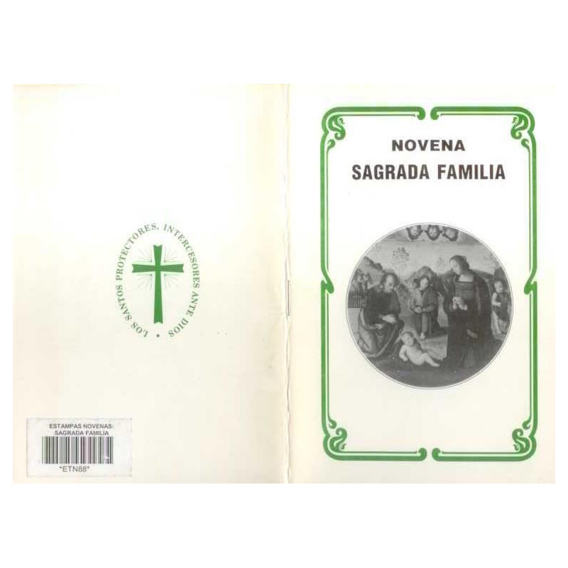 Novena Sagrada Famillia (Blanco y negro) (Has)