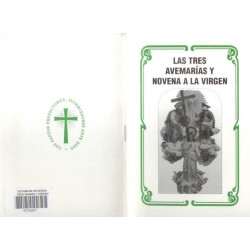Novena Tres Aves Marias y Novena a la Virgen (Blanco y negro) (Has)