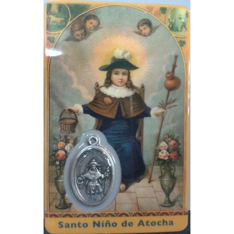 Estampa Medalla Niño Atoc