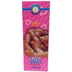 Incienso Amor (Love) hexagonal (20 varillas) SAC (P6)