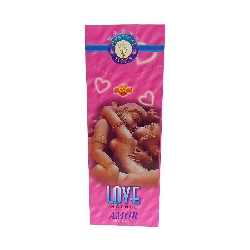 Incienso Amor (Love) hexagonal (20 varillas) SAC (P6)