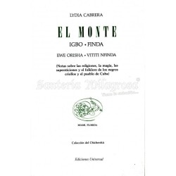 Libro El Monte (Igbo-Finda) Ewe Orisha - Vitti Nfinda