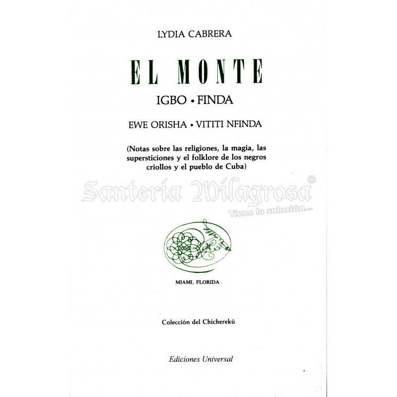 Libro El Monte (Igbo-Finda) Ewe Orisha - Vitti Nfinda