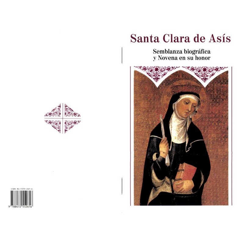 NOVENA Clara de Asis (Portada a Color)