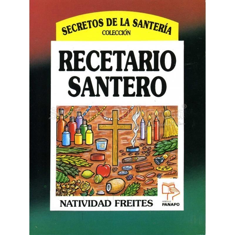 LIBRO Recetario Santero (