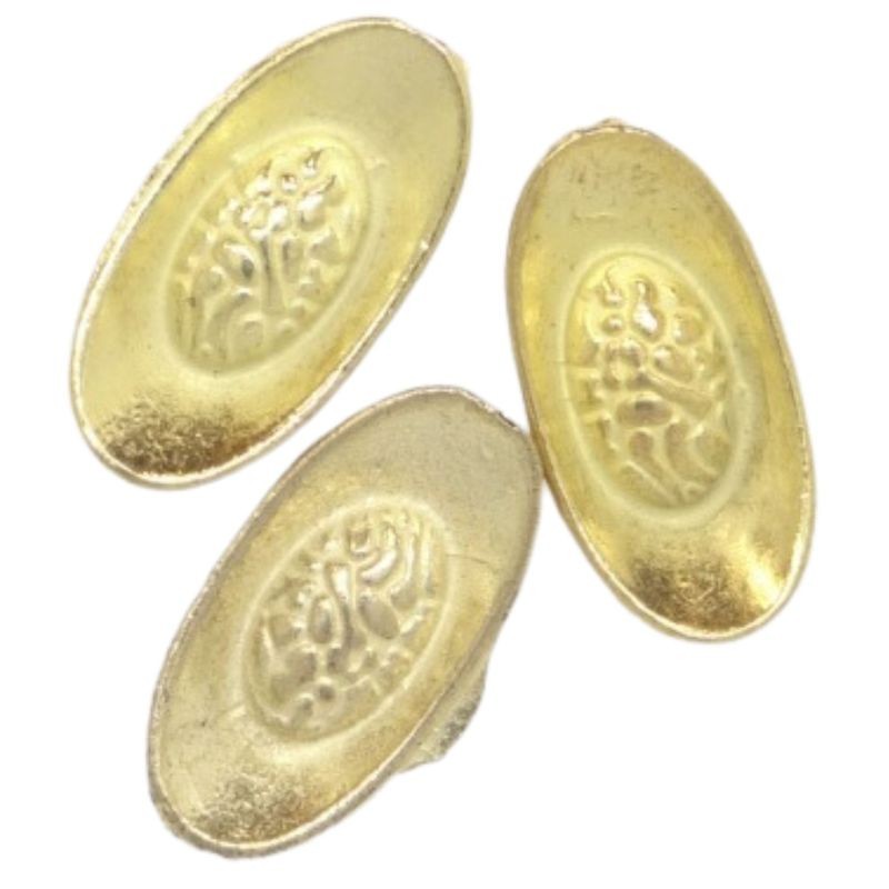 Amuleto 3 Lingotes oro 2