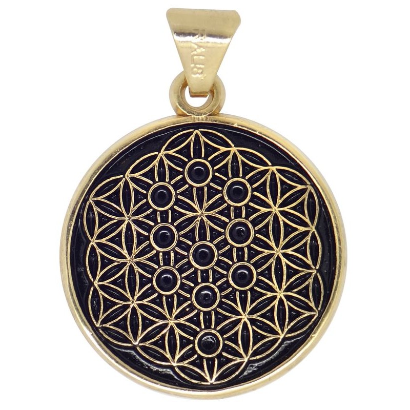 Tetragramaton 2,5 cm gold