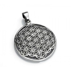 Amuleto Plata Flor de la