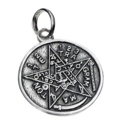 Amuleto Plata Medalla Tet