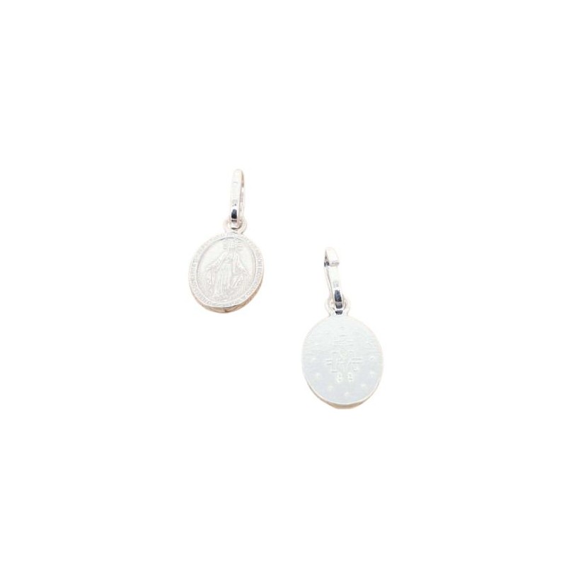 Amuleto Plata Virgen Mila