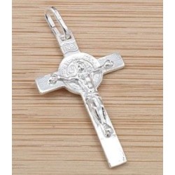 Amuleto Plata Cruz San Be