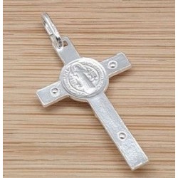 Amuleto Plata Cruz San Be