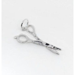 Amuleto Plata Tijera cort