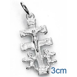 AMULETO PL. Cruz Caravaca