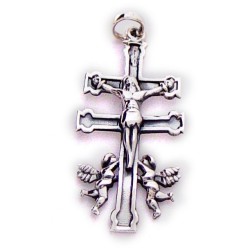 AMULETO PL. Cruz Caravaca