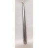 Vela bujia Plateada conic