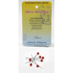 Art. Ritual Alfiler Ritual Rojo (7 Unid) ·