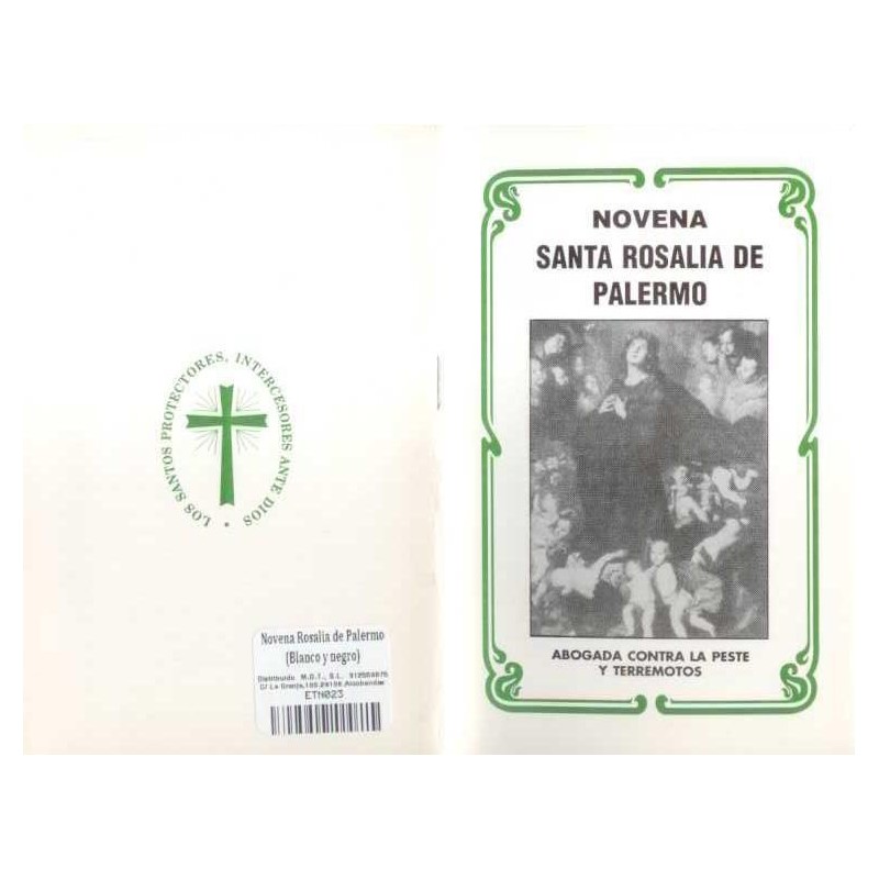 Novena Rosalia de Palermo (Blanco y negro) (Has)