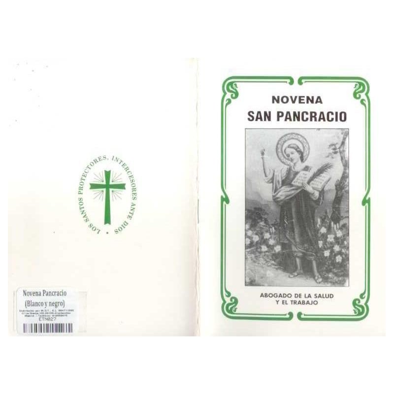 Novena Pancracio (Blanco y negro) (Has)