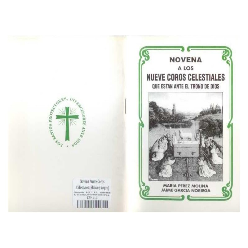 Novena Nueve Coros Celestiales (Blanco y Negro)(Has)