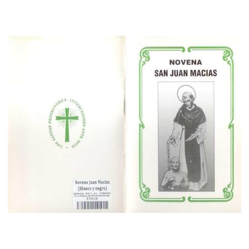 Novena Juan Macias (Blanco y negro) (Has)