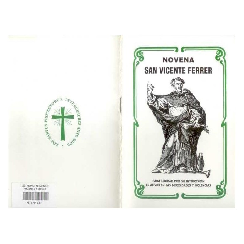 Novena Vicente Ferrer (Blanco y negro) (Has)
