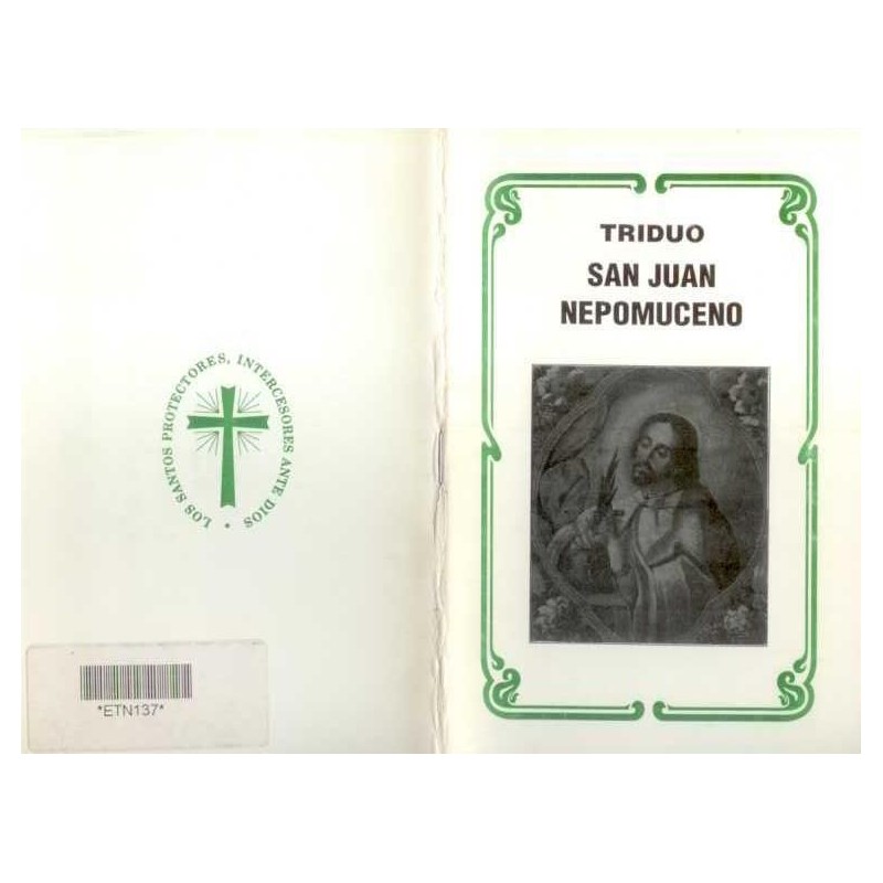 Novena Juan Nepomuceno (Blanco y negro) (Has)