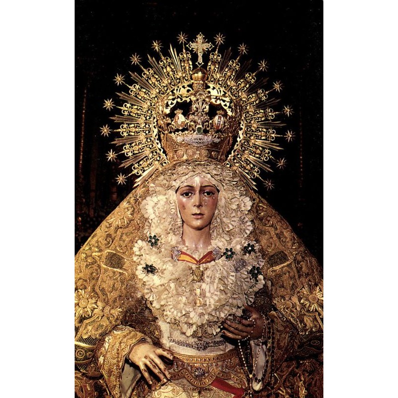 Estampa Macarena 7 x 11 cm (P25)