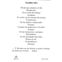 Estampa Madre Mia 7 x 11 cm (P25)