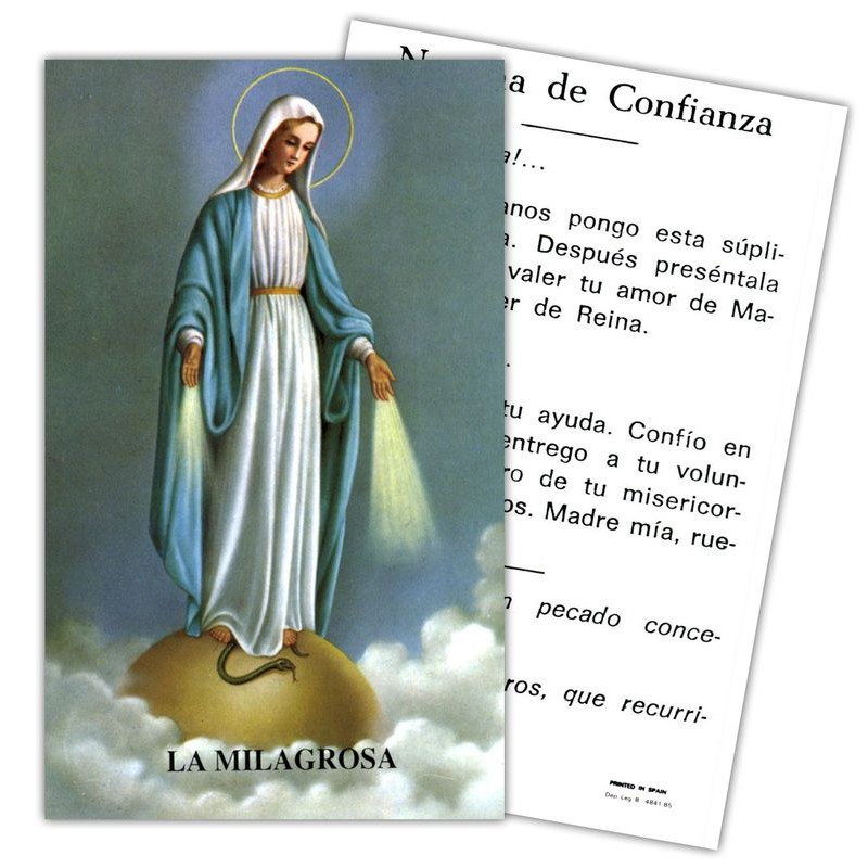 ESTAMPAS Milagrosa 7 x 11