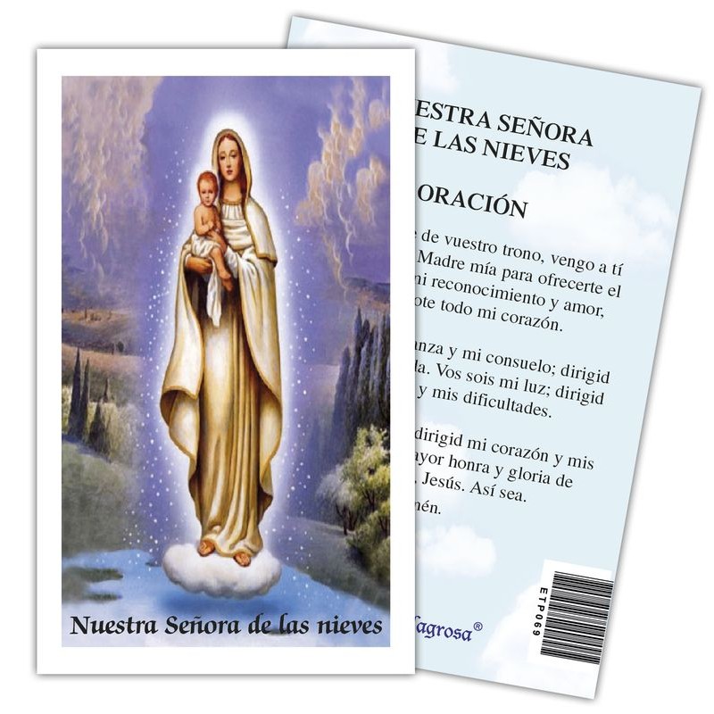 Estampa Nieves 7 x 11 cm (P25)